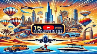 Dubai Travel Guide 15 Experiences YOU MUST DO in 2025