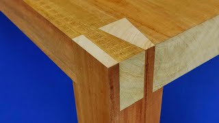 Amazing Woodworking Aesthetic Corner Table Japanese Woodworking Techniques