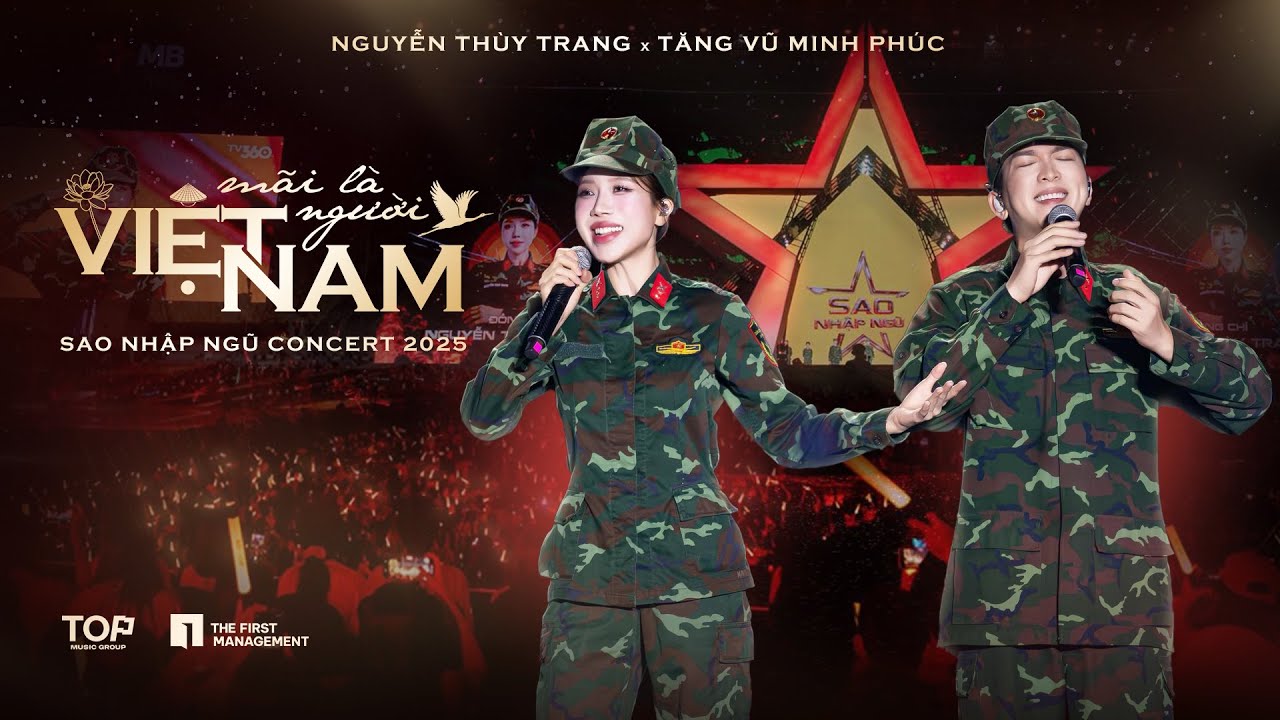 Trang Pháp x Tăng Phúc | Mãi Là Người Việt Nam - Sao Nhập Ngũ Concert 2025