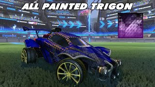 All Painted Trigon - Rocket League Showcase