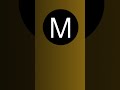 Golden M Logo Design | Luxury Brand Identity ✨