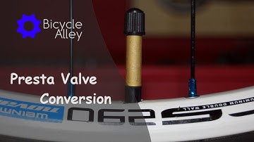 How To Convert A Presta Valve Rim To Use A Schrader Valve Type Tube