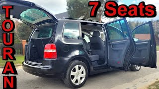 VW Touran 7-Seater – Super Practical Family Van!