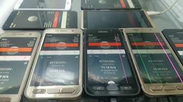 ⚒Mobile Mining - Electroneum & Bytecoin