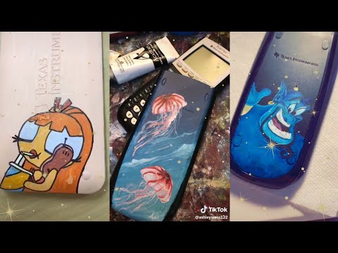 painting-on-calculators-compilation-/tiktok/