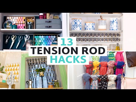 13 Tension Rod Hacks