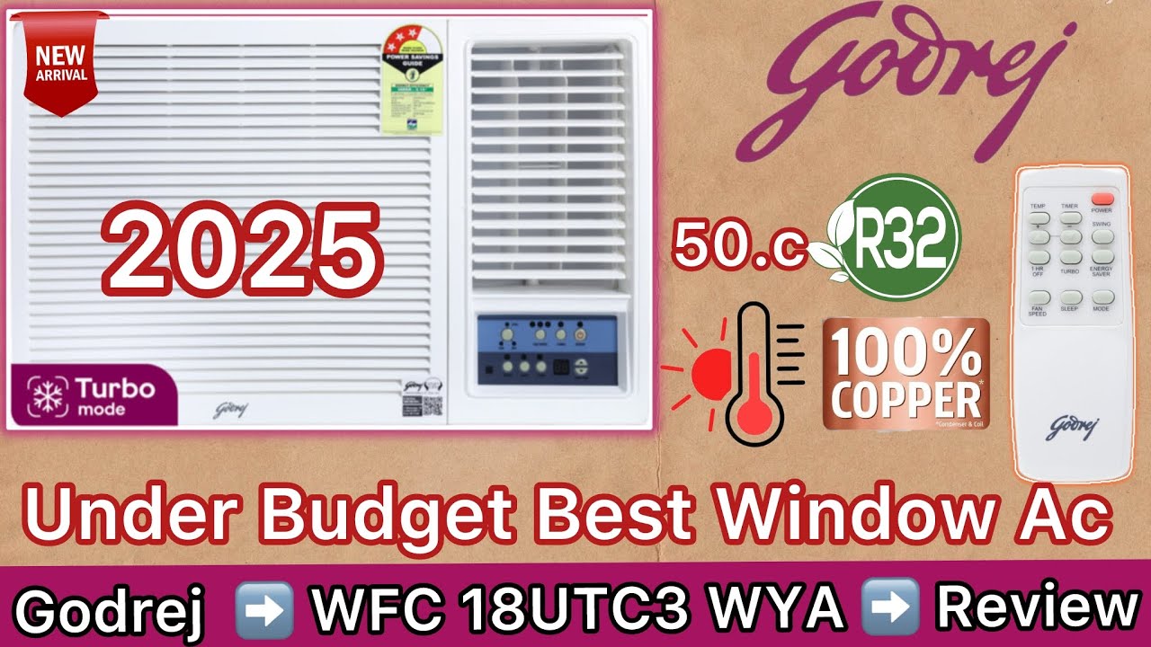 Godrej Window Ac ⚡️| Godrej 1.5 Ton 3 Star Window Ac Review 2025 | Best ...