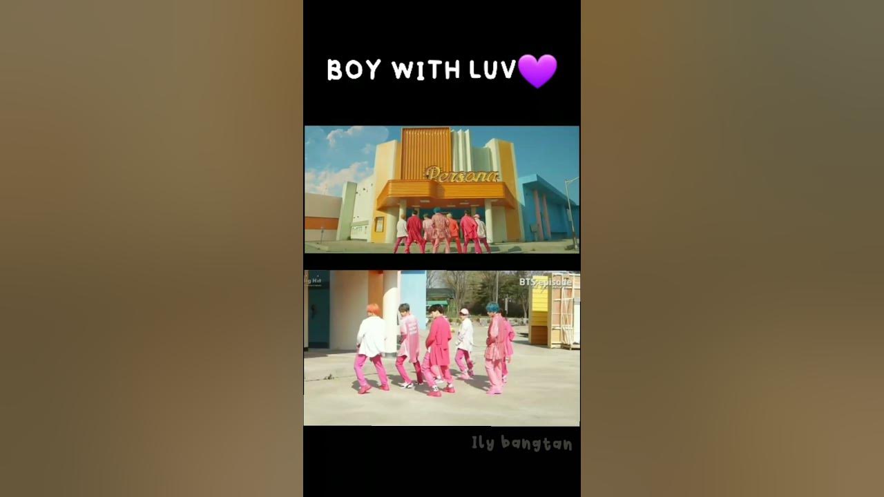 Bts boy with luv-Behind the scenes💜|#btsarmy #shorts #subscribe #boywithluv