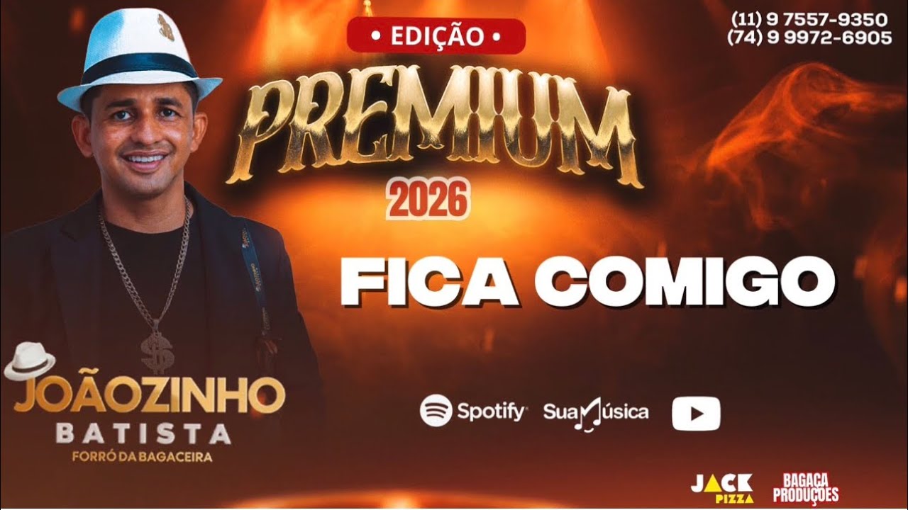JOÃOZINHO BATISTA FORRÓ DA BAGACEIRA - EDIÇÃO PREMIUM 2026 / LANÇAMENTO 🚀