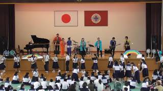 那珂川北中学校 コミュニティそよかぜフェスタ2019 コミュニティスペシャルバンド