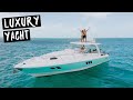 LIFE ON A LUXURY YACHT IN THE TURKS AND CAICOS CARIBBEAN SEA