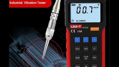 Unit UT315A Vibrasyon Titreşim Ölçüm Cihazı