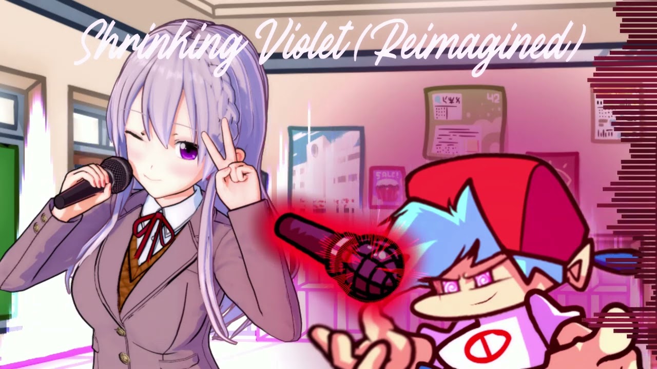 FNF DDTO X Corruption Reimagined Remix - Shrinking Violet Reimagined (Kotonoha v SBF)