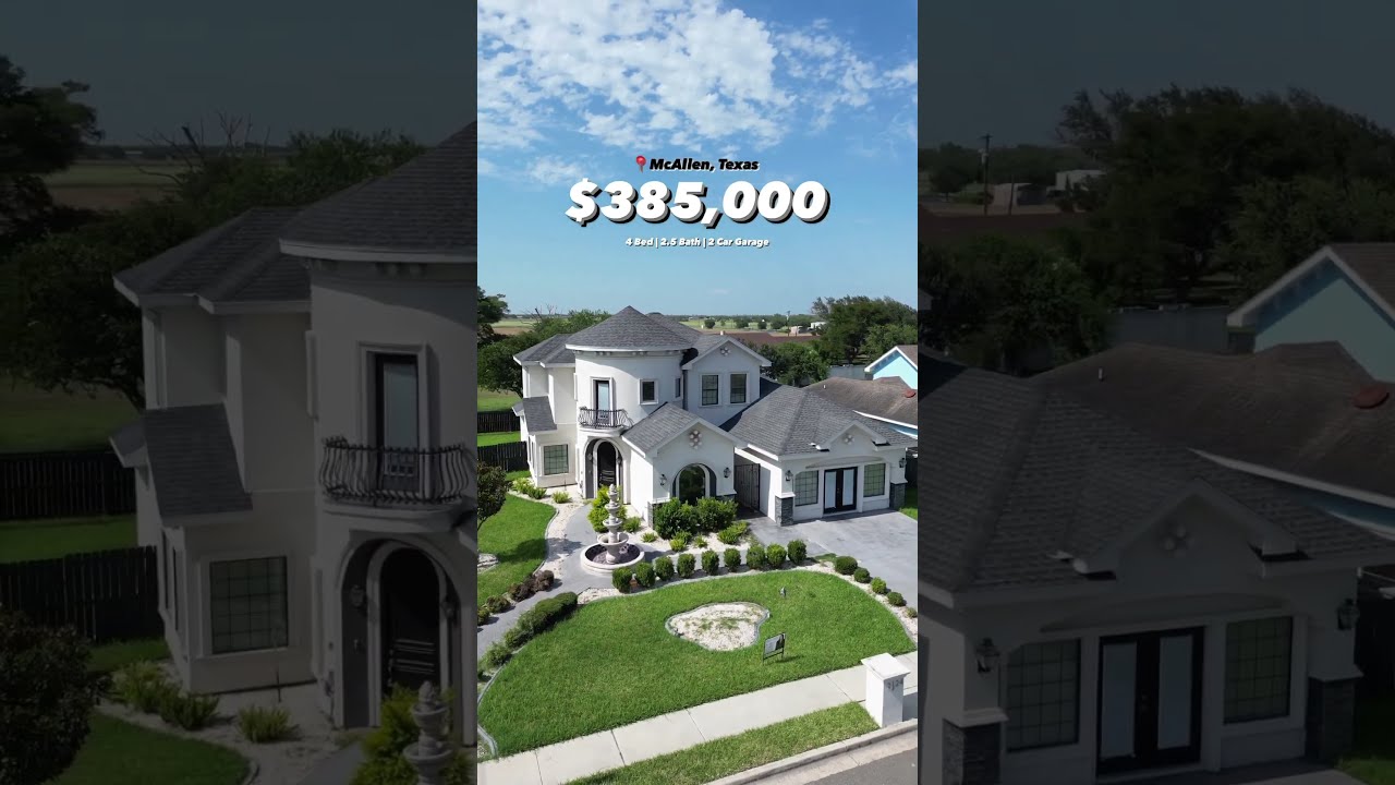  385k Castle House Tour In McAllen Texas Shorts