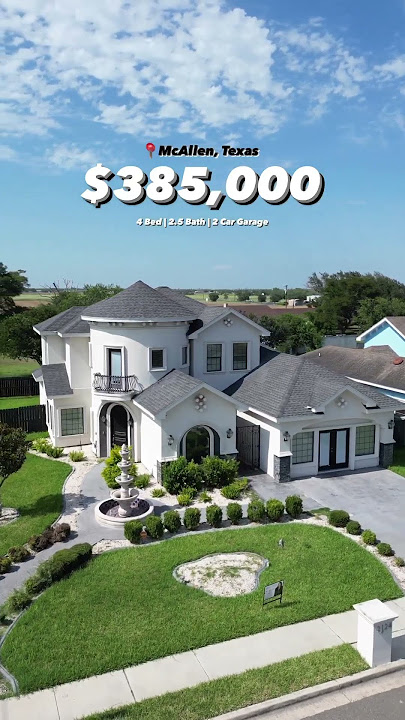 $385k Castle House Tour In McAllen Texas 😱 #shorts