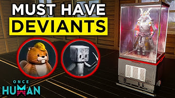 Full Automatic Base with these Deviants - Once Human Tips And Tricks