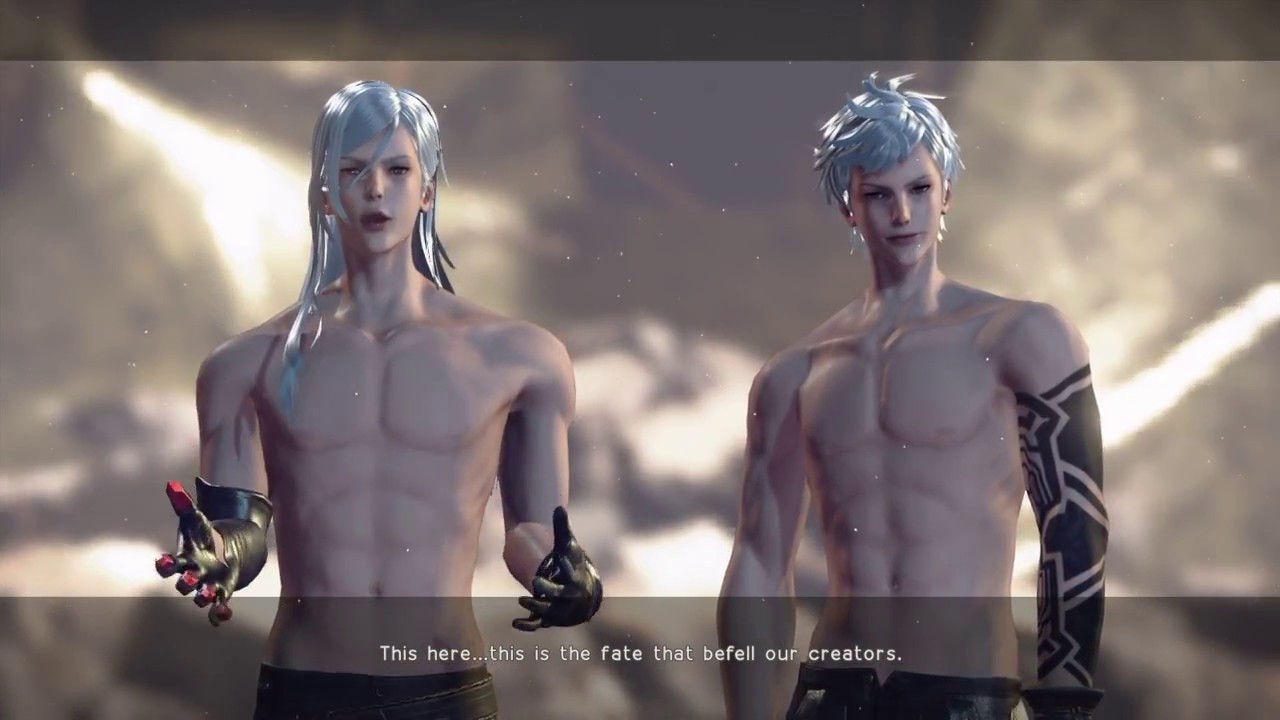 Boss 4 Fight Adam and Eve Hard NieR Automata YouTube