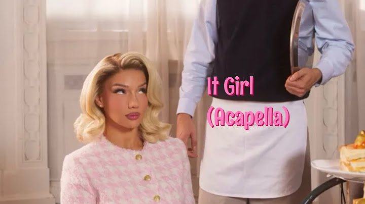 Shirin David - It Girl (feat. Sampagne) [Acapella]