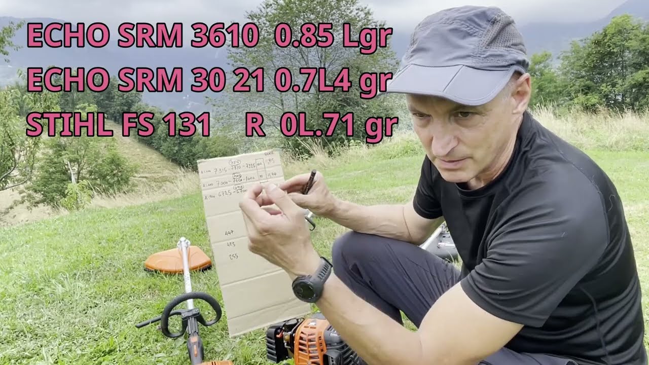 decespugliatore come valutare il peso