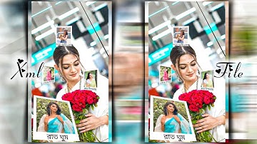 Toke Isharay 🌸😍 (Toke Isharay) New Trending Bangla Song Xml File // #xml_file #alightmotionedit 🥰