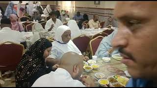 MAKKAH DINNER TIME ALIF HAJ UMRAH TRAVELS RANCHI JHARKHAND 7677375060