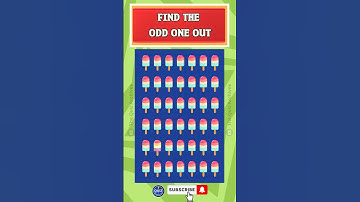 Can You Find the Odd One Out? #oddoneout #quiz #shorts #ytshorts