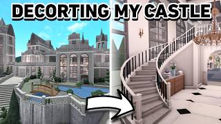 DECORATING MY $1M CASTLE IN BLOXBURG (Part 2)