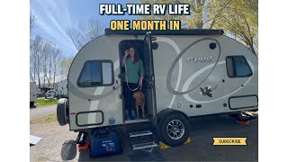 Full time RV Life: one month in