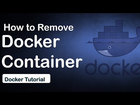 Video: How To Remove The Container