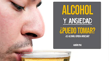 ¿El alcohol provoca ansiedad?