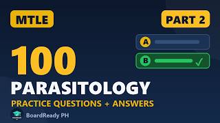 Details 100 MTLE Parasitology Practice Questions with Answers Part 2 Guide