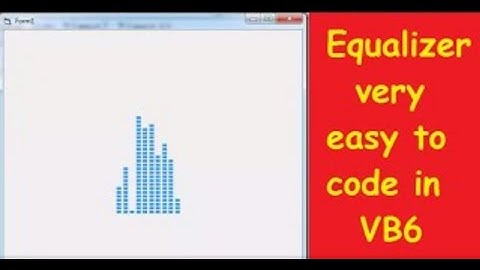Equalizer very Easy to Code in VB6