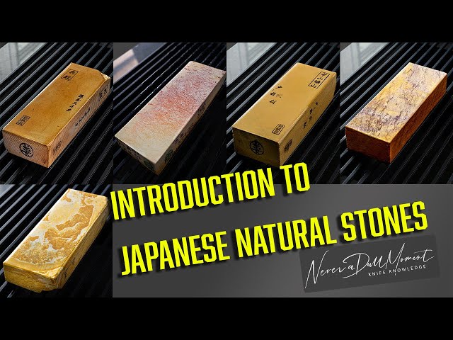 Natural Japanese Whetstones - Knife Sharpening