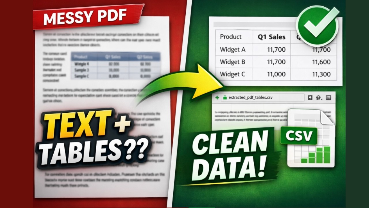 Extract Text AND Tables from the Same PDF using Python | Real-World ...
