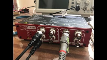 Extra! -  Audio Analyser para medições em alto nível de amplificadores de áudio - THD e outras.