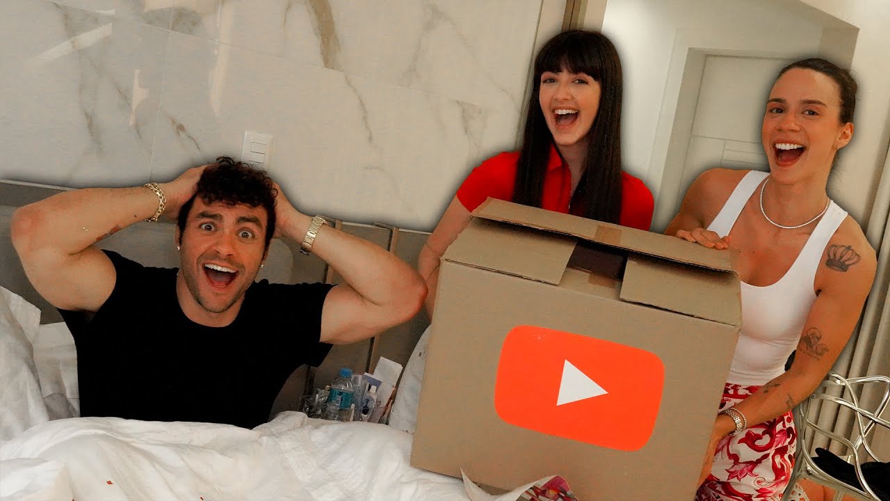 LUCCAS NETO RECEBE A PLACA DE 50 MILHÕES DE INSCRITOS – PLAY DE RUBY