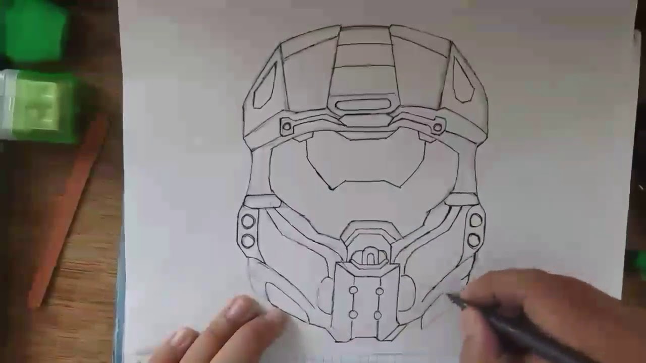 COMO DIBUJAR EL CASCO DE JEFE MAESTRO - thptnganamst.edu.vn