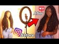 HOW I TAKE + EDIT MY INSTAGRAM PHOTOS ALONE! | Janet Collection