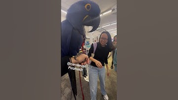 My Bird felt not safe with this lady holding him!