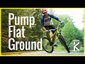 Generating speed without pedaling - Pumping flat ground | MTB | Skills with Phil