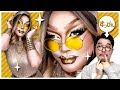【ドラァグクイーンメイク】　黄金に輝く1970年代ガール！Golden 1970s girl!【Dragqueen Makeup】