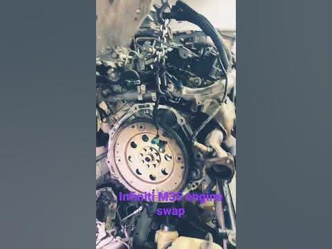 2007 Infiniti m35 engine swap - YouTube
