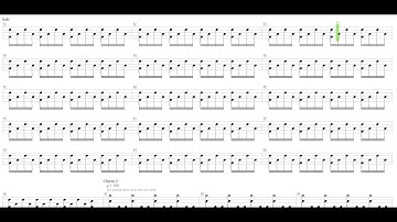 Hypnotize + System of a Down + Drum only + Drum tab