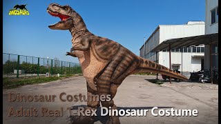 Adult Real T-Rex Dinosaur Costume | Dinosaur costumes Resimi