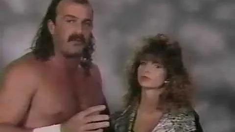Jake and Cheryl Roberts Promo on Rick Rude (10-29-1988)
