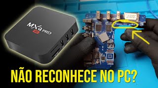 Como recuperar placa bricada de Tv box Mxq R329Q V3.1 V3.0