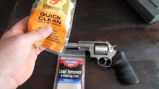 Review of Birchwood Casey Lead Remover Cloth for  Revolver Burn Rings