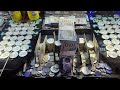 Casino Chips Stacked With Cash & Silver! The Coin Pusher Quest For Cash With Shannon & Kyle!