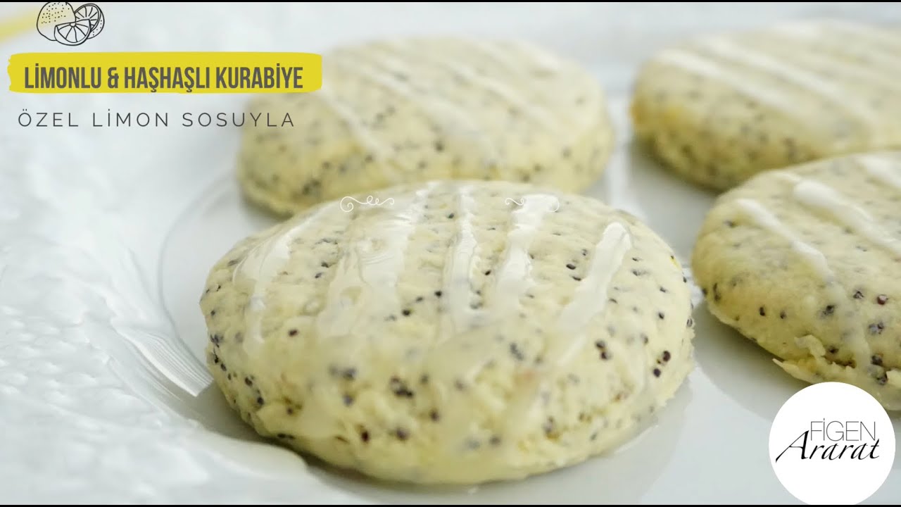 Sırrı sosunda ! Haşhaşlı limonlu kurabiye / kurabiye tarifleri / Figen Ararat Sırrı sosunda ! Haşhaşlı limonlu kurabiye / kurabiye tarifleri / Figen Ararat