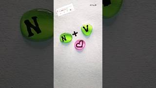 Letter N+V ️ Drawing || ? #shorts #art #viral #trending #love #letter #bff